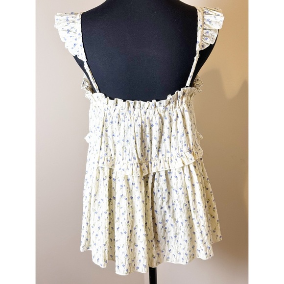 By Together Floral Print Tank Size S - Picture 6 of 8